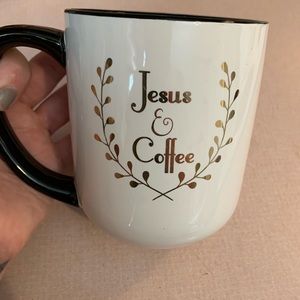 Jesus & coffee cup